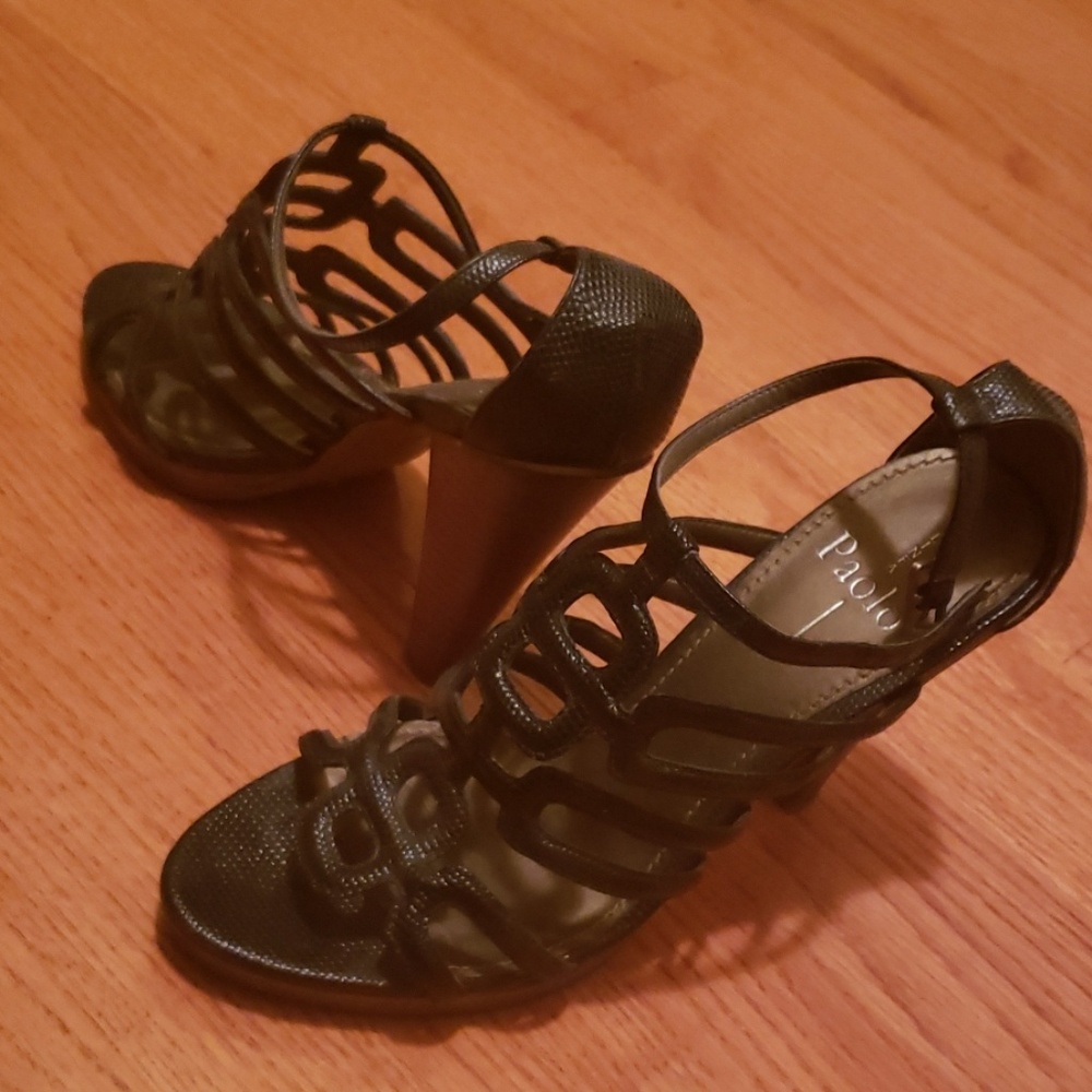 Paolo High Heel Strappy Sandal